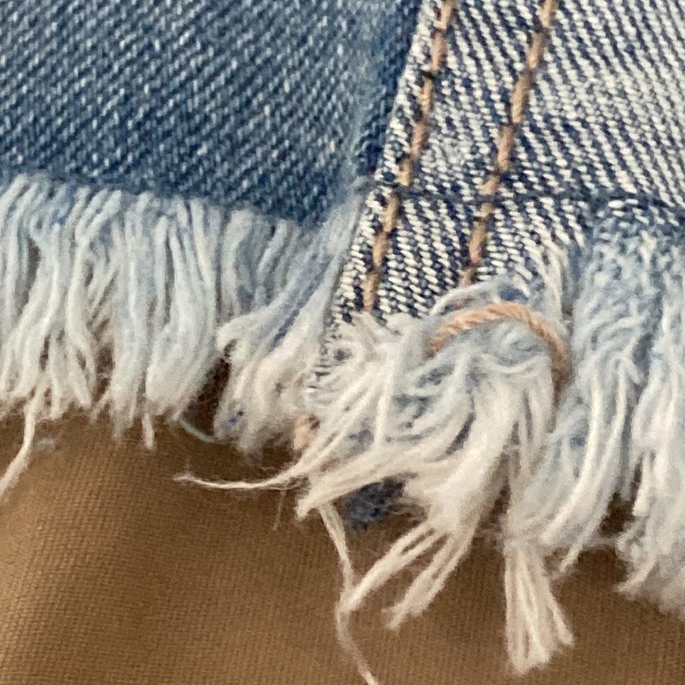 Patchwork denim skirt - Picture 6 of 9